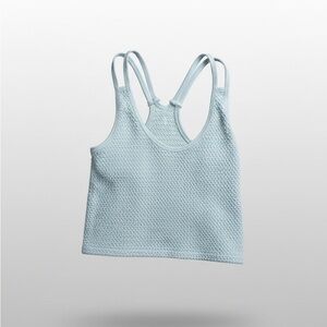 Women's Free People Light Grey Work Out Tank Top